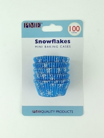 PME Bc753 Snowflakes Mini Baking Cups Pk/100