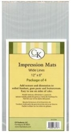 CK 35-2744 Impression Mat-LINES WIDE