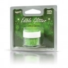 RD edible glitter apple green