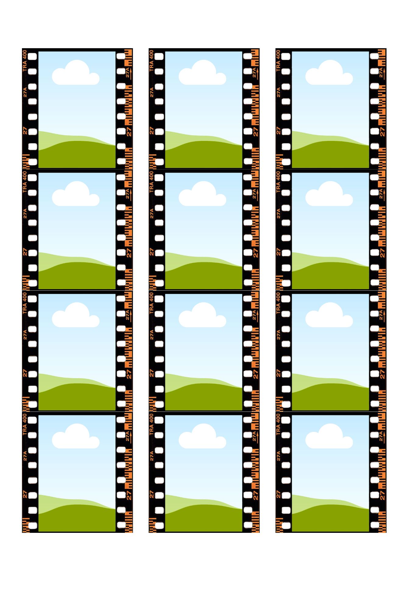 Filmrol verticaal