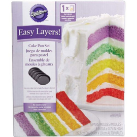 Wilton Easy Layers bakpannen- 2105-0112 (5x 15 cm)