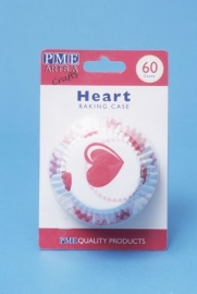 PME BC710 Heart Baking Cups Std Pk60