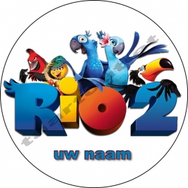 Rio rond met naam 01