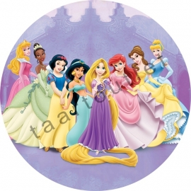Disney prinsessen 02 rond