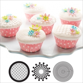 CK 43-4804 Cupcake/Cookie Texture Tops Geometric