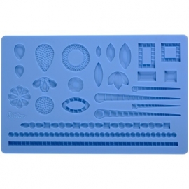 Wilton 409-2528 Fondant & Gum Paste Mold Jewelry