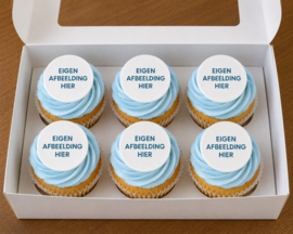 Cupcake cirkels ouwel of frosting 12 stuks