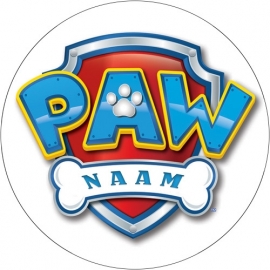 paw patrol 3 met naam