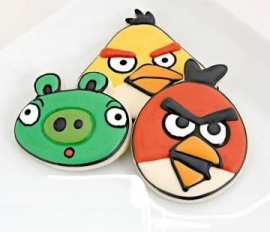 I Angry birds plunger cutter set -4-