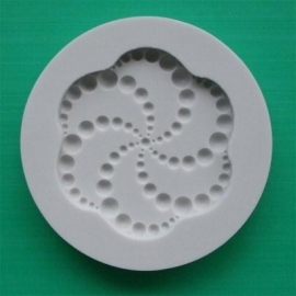 AM0075 Bead Spiral Cupcake Topper