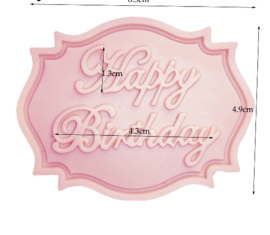 CV 322 - Happy birthday 2