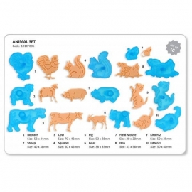 JEM 101CF006 Animal Set of 10