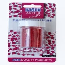 PME GF141 Red Glitter Flakes 7g