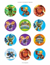 Skylanders cupcake 2