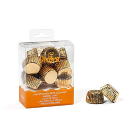 Cupcake Vormpjes MINI Goud Ø27x17(h) mm 180 stuks