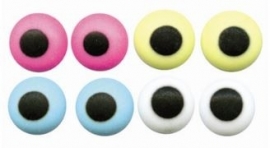 suiker oogjes/ogen  verschillende kleuren