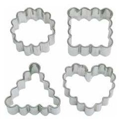 Wilton 417-444 Fondant Crinkle Shape Cut-Outs