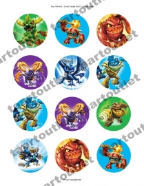 Skylanders cupcake 1