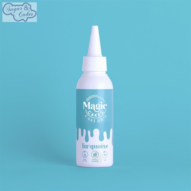 Magic cake drip turquoise 100 gr.