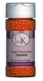 CK 78-5222O Pearls/ parels ORANGE 4mm