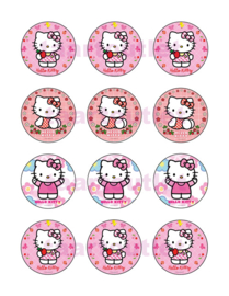 Hello Kitty 7 cupcake