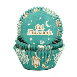 HOM Eid Mubarak cupcake cups 25 stuks
