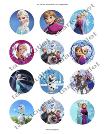 Frozen cupcake  voordeel pakket