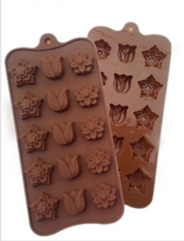 chocolate mold tulp