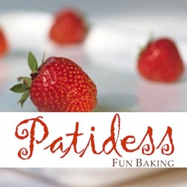 Patidess 10204 Aardbei met kleurstof-zoet\sweet-