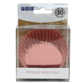 PME BC818   Rose gold cupcake cases
