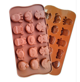 chocolate mold Dieren 2