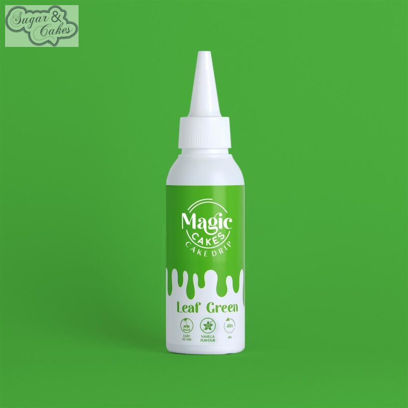 Magic cake drip leaf green 100 gr.