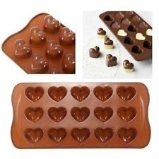 chocolate mold hart 1
