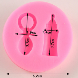 CV 335-Baby fles en speen