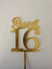 Sweet 16 topper groot