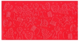 CK 35-2795 IMPRESION MAT CHRISTMAS ASST-4