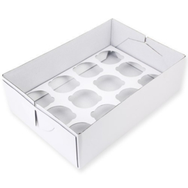 PME CBO905 Cupcake Box 12 - 9cm hoog