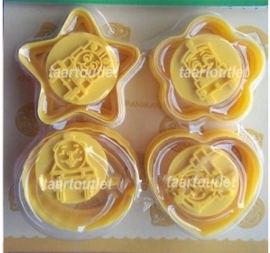 I Thomas de trein Cookie/Fondant Cutter-stempel set