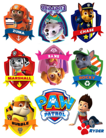 paw patrol A4 2