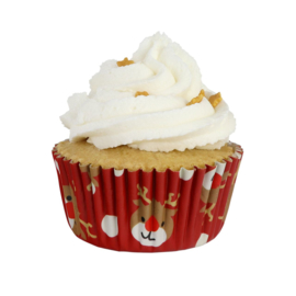 PME BC804 rendier metallic cupcake cases