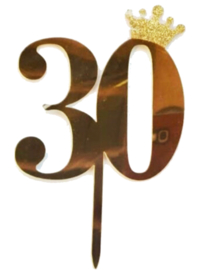30 Topper goud