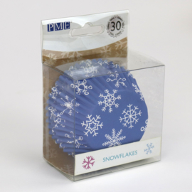 PME BC827 sneeuwvlok metallic cupcake cases