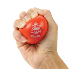 WILL NOT KEEP CALM STRESS BALL