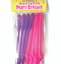 Super Fun Penis Party Straws