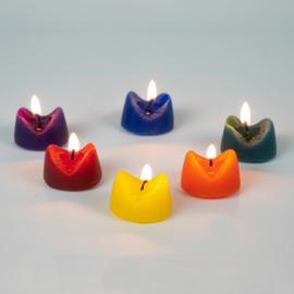 RAINBOW BURNING LOVE ANUS CANDLES