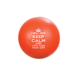 WILL NOT KEEP CALM STRESS BALL