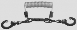 Laynard Stainless Spiral W/Ring (415732)