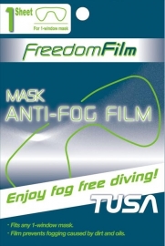 Tusa Mask anti-fog film for 1 window mask