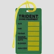 Trident Nitrox-label