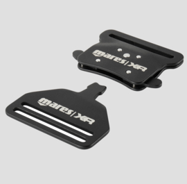 Mares XR Metalen Gesp Aluminium black